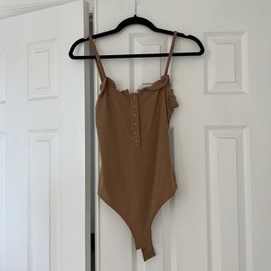 Tan bodysuit